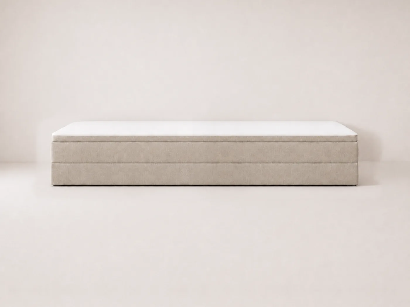 Co-sleeping.com Familienbett in beige ohne Kopfteil, 340×200 cm