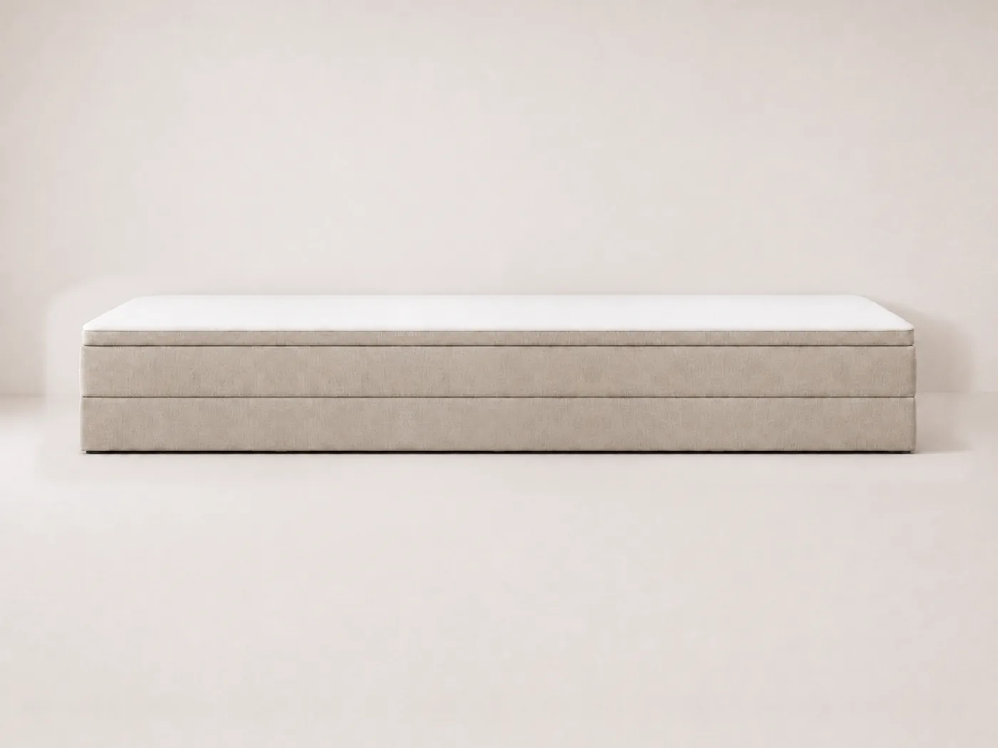 Rodinná postel Co-sleeping.com v barvě béžová bez čela postele, 380×200 cm
