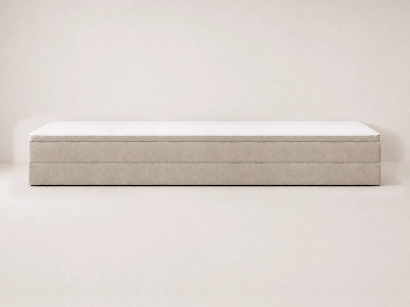 Rodinná postel Co-sleeping.com v barvě béžová bez čela postele, 390×200 cm