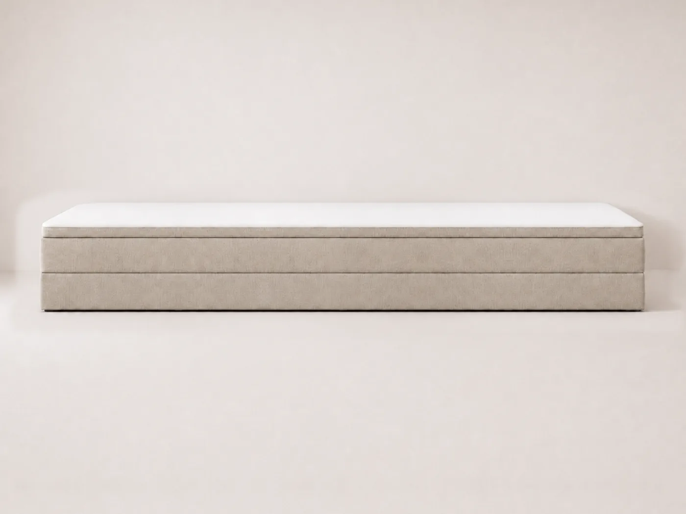Rodinná postel Co-sleeping.com v barvě béžová bez čela postele, 400×200 cm