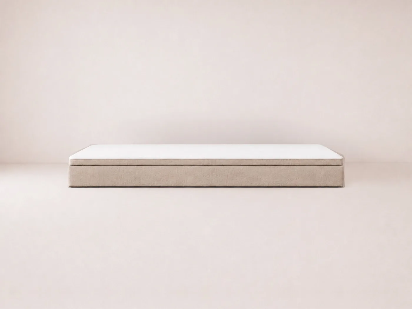 Pat de familie Co-sleeping.com la sol pentru co-sleeping în bej fără tăblie, 300×200 cm