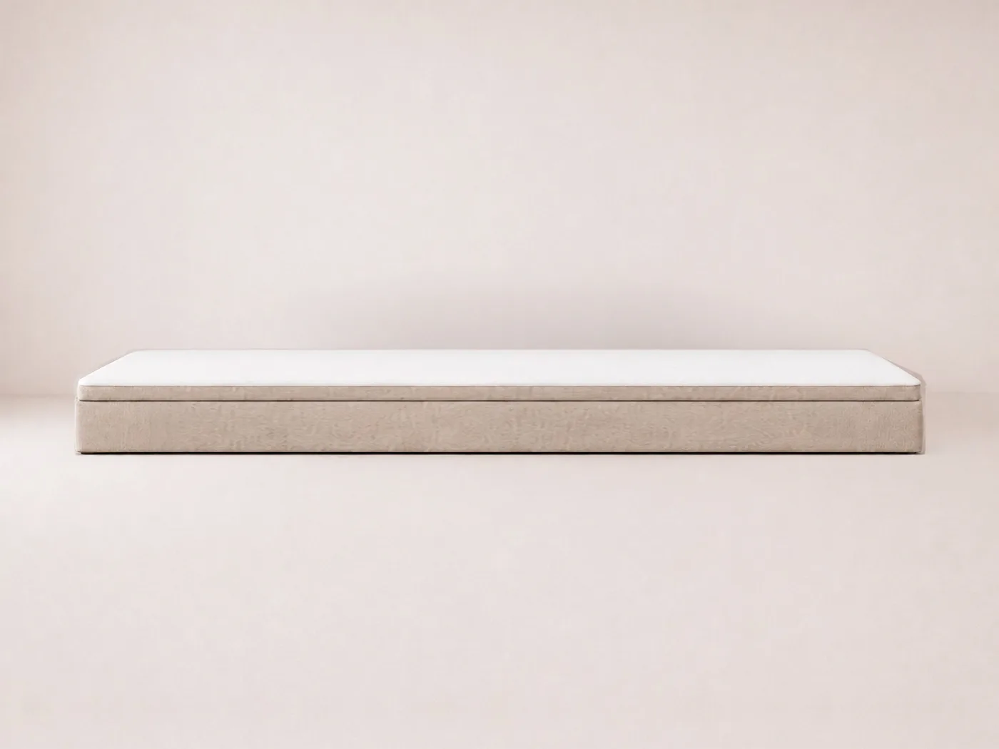 Co-sleeping.com samsovningssäng i beige utan sänggavel, 380×200 cm