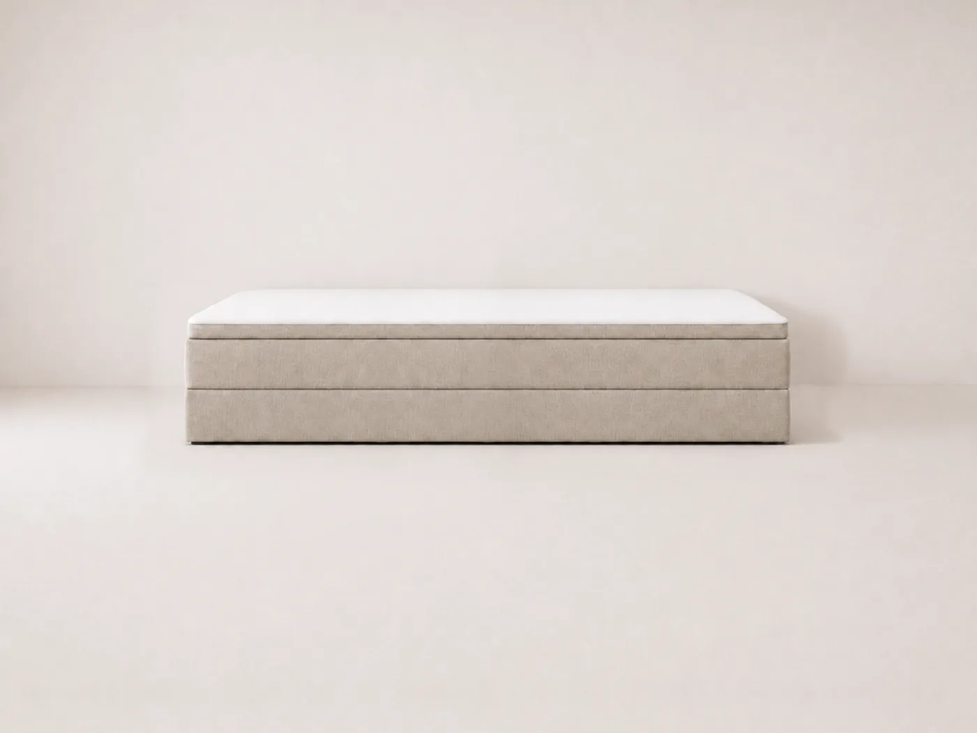 Rodinná postel Co-sleeping.com v barvě béžová bez čela postele, 280×200 cm