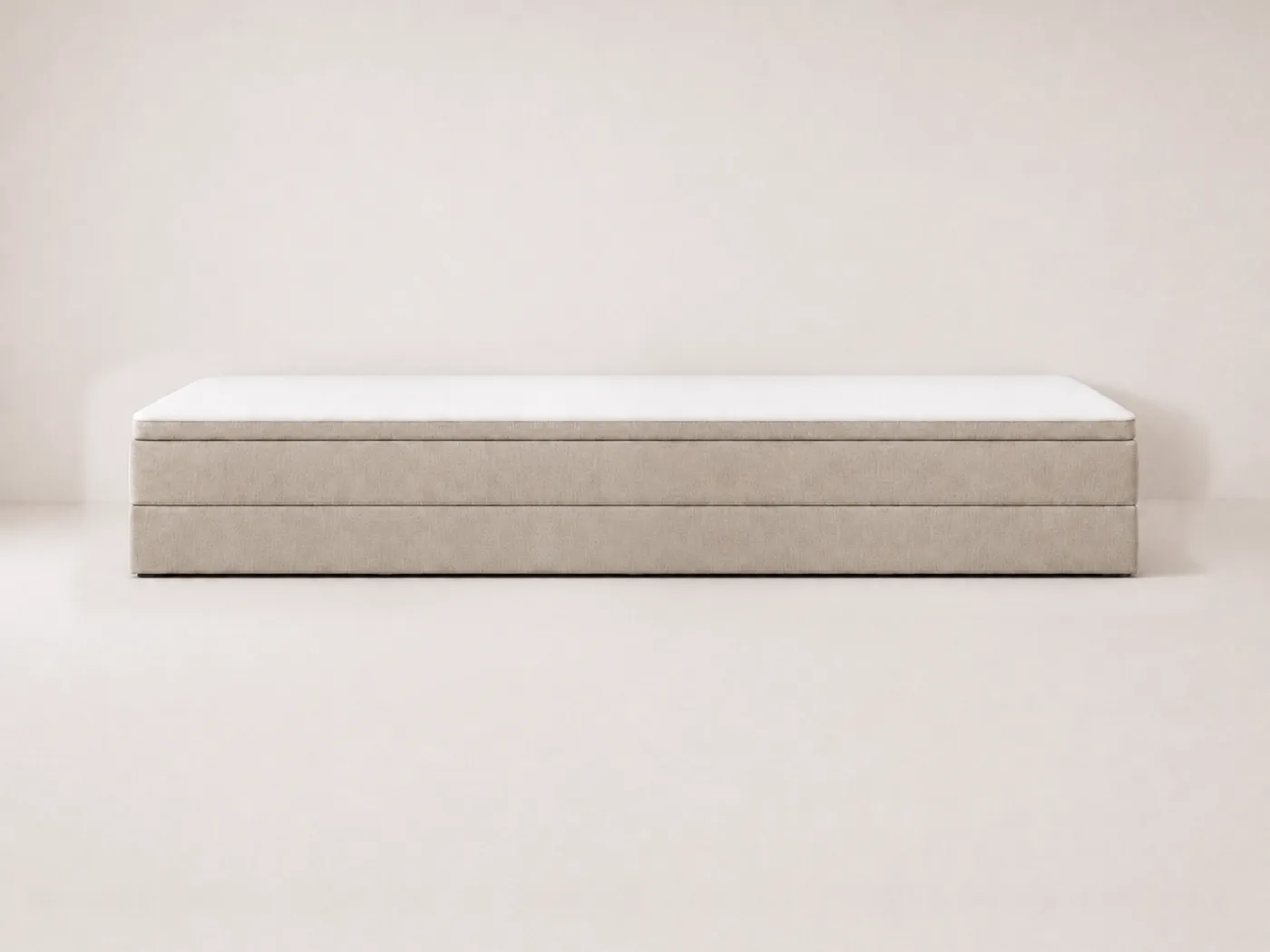 Rodinná postel Co-sleeping.com v barvě béžová bez čela postele, 360×200 cm